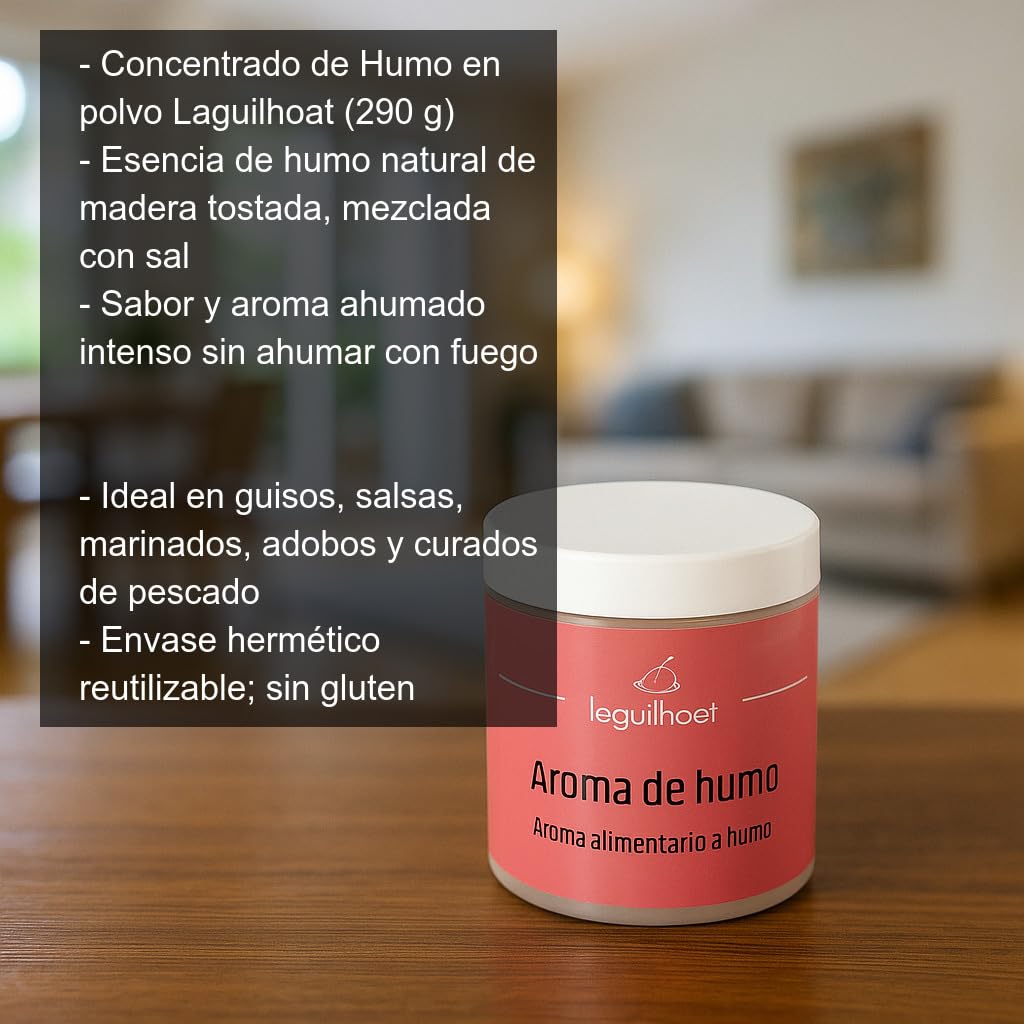 Concentrado de Humo - 290g - Ideal para darle aroma y sabor ahumado a tus comidas