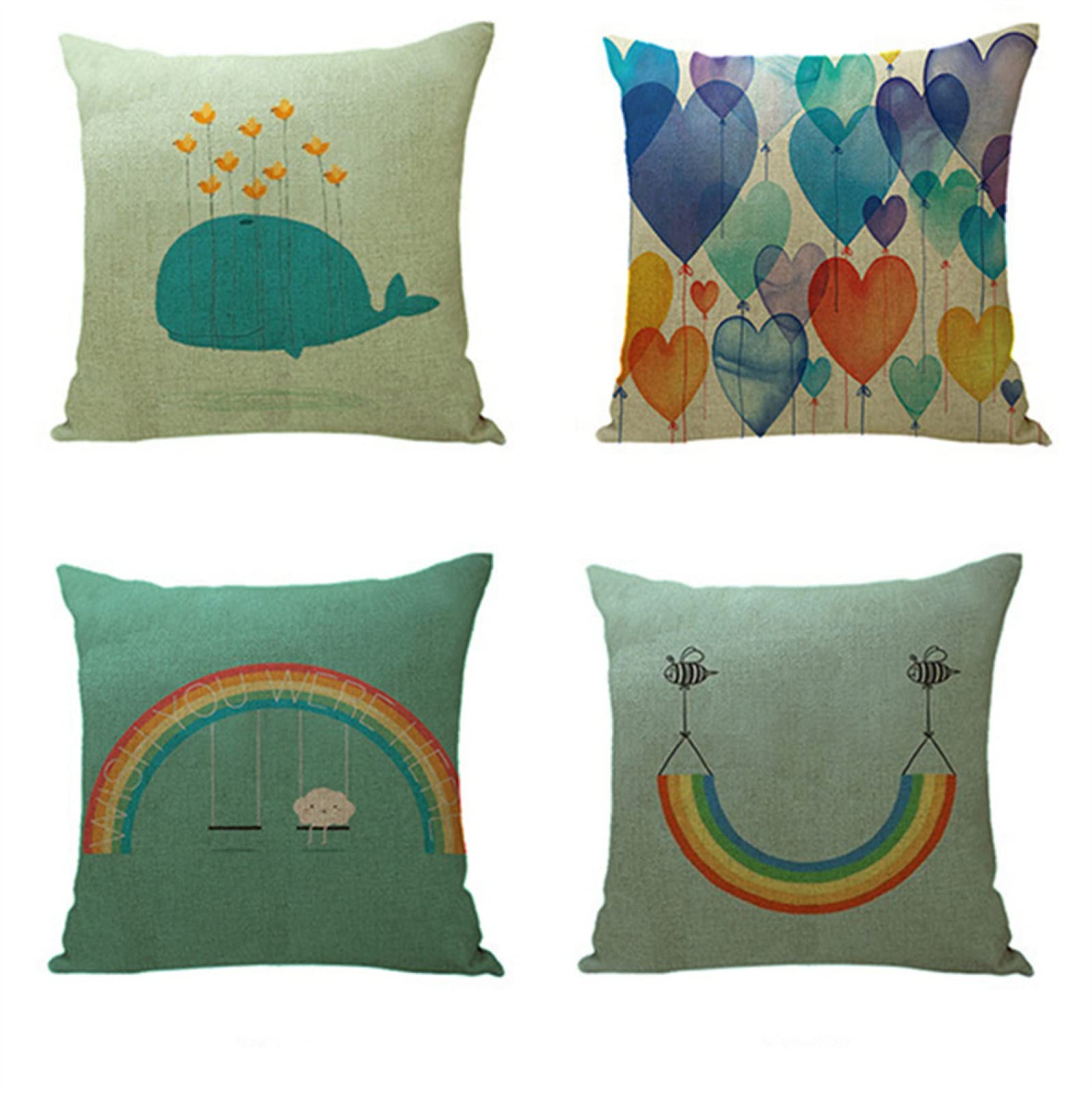 Housses de Coussin Imperméables 60x60cm : Protégez vos Sièges Extérieurs