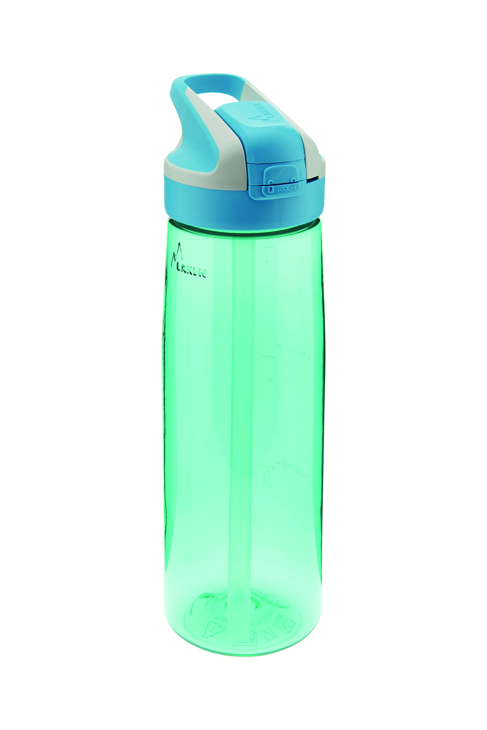 Laken Unisex - Adult Tritan with Summit Cap 0.75 L Tritan Bottle, Turquoise, 0.75