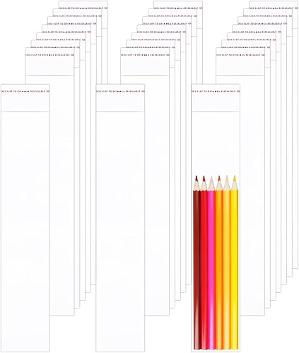 Miniatura 8 de 3 bolsas transparentes selladas con cristal de 11 pulgadas, 300 bolsas adhesivas de celofán resellables, bolsas largas adhesivas para violonchelo de