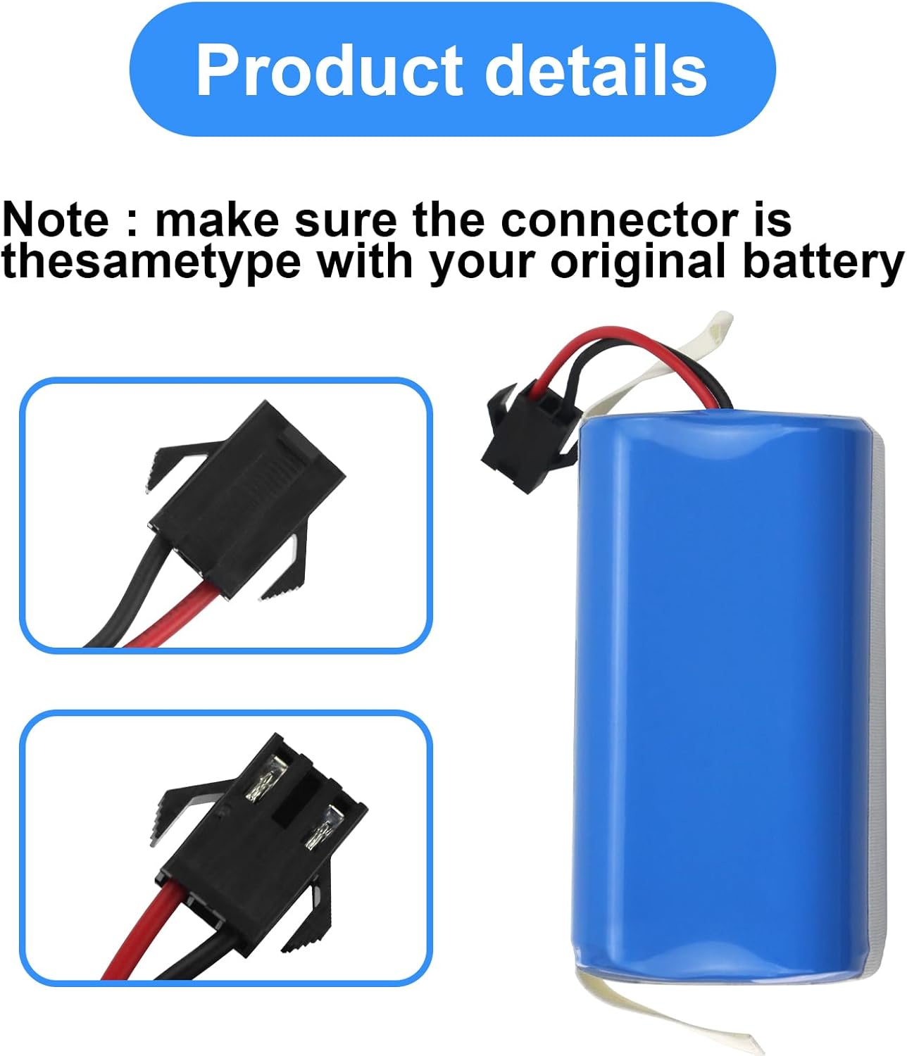 Close-up of MULS Battery Connector
