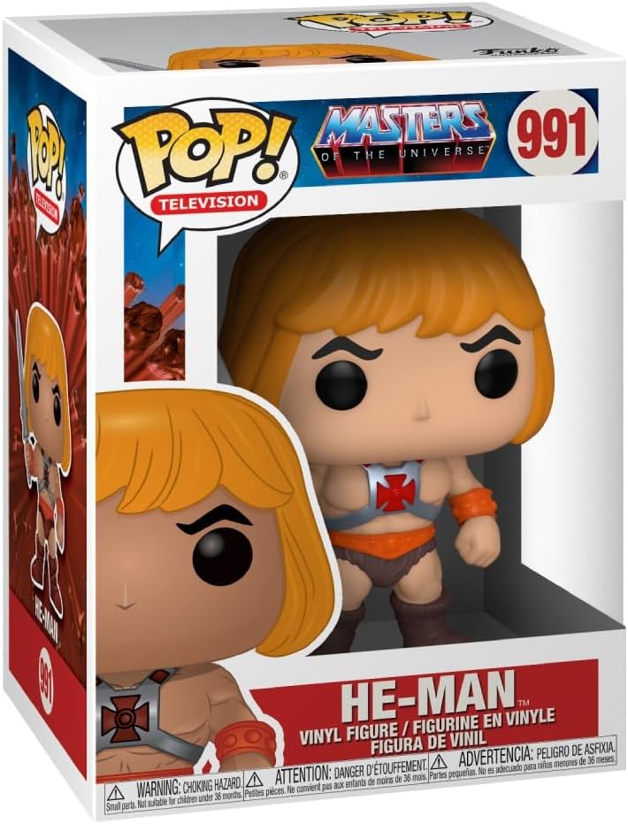 Pop! Animation: Masters of The Universe - He-Man, Multicolor