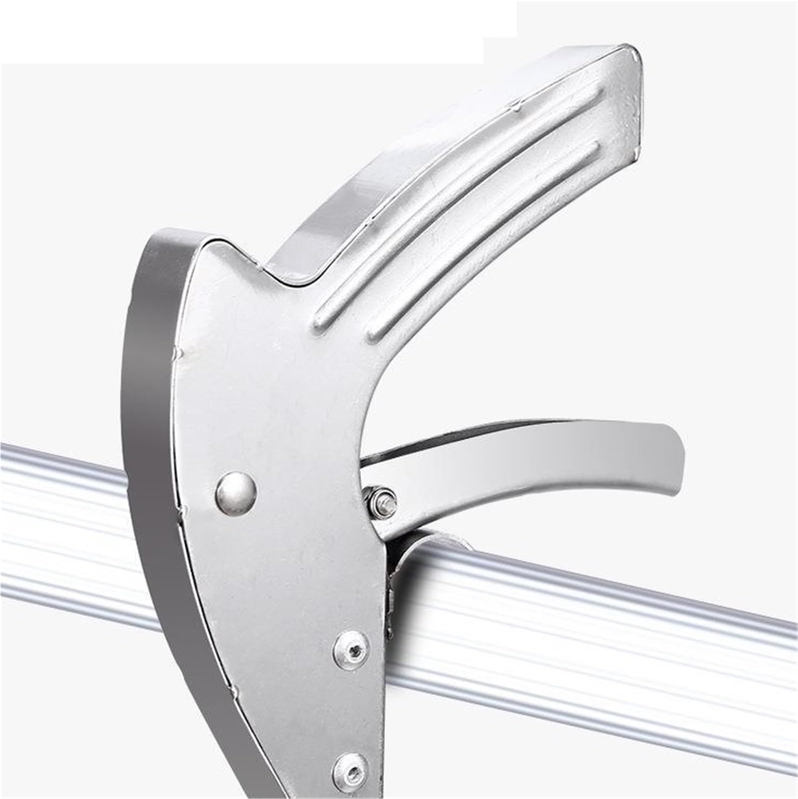 Reacher - Herramienta de agarre multifuncional de acero inoxidable para uso en interiores y exteriores, ayuda de alcance fácil de usar