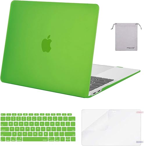 Vista 182 de MOSISO - Funda rígida y de plástico compatible con MacBook Air de 13 pulgadas versión 2022, 2021-2018, A2337 M1 A2179 A1932; con cubierta