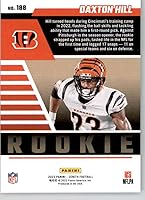 Vista 2 de 2022 Panini Zenith Retail #188 Daxton Hill Cincinnati Bengals NFL Football Card (RC - Rookie Card) NM-MT