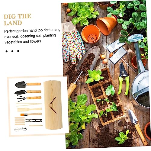 TOYANDONA Herramientas de Jardinería Herramientas Manuales Portátiles para Jardinería para Uso Interiores y Exteriores Kit - imagen 7