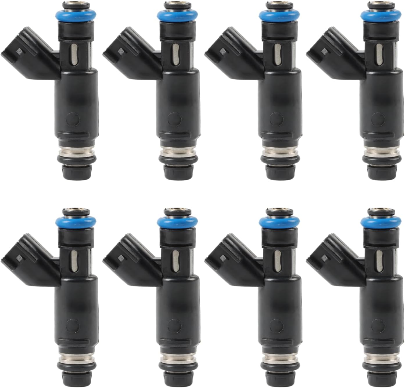 Fuel Injectors 8pcs 4 Holes Fuel Injector Kit 12580426 Fit for Chevrolet Avalanche Express Silverado Suburban 1500, Silverado 1500 Classic, Tahoe, GMC Savana Sierra 1500, Yukon, Yukon XL 1500