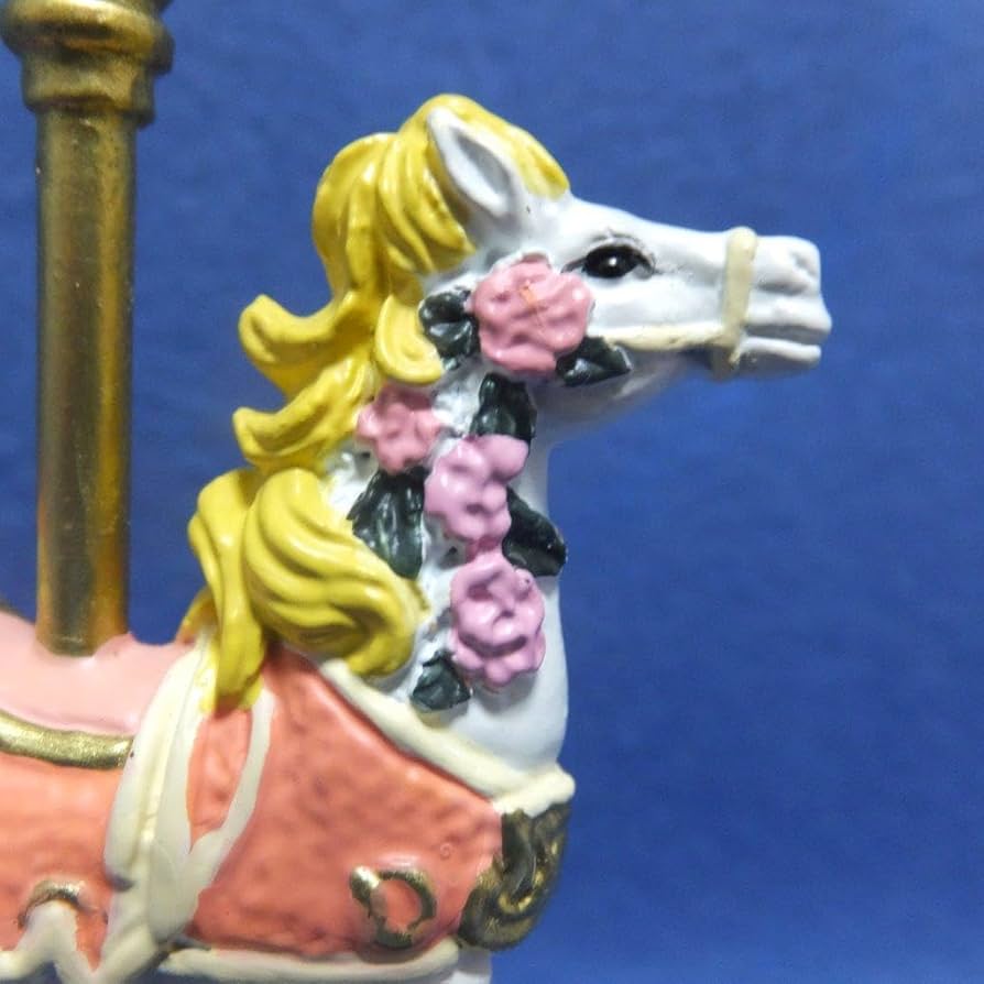 新品 westland メリーゴーランド 回転木馬 置物 オブジェ ドール 61FNtXE469L._AC_UF894,