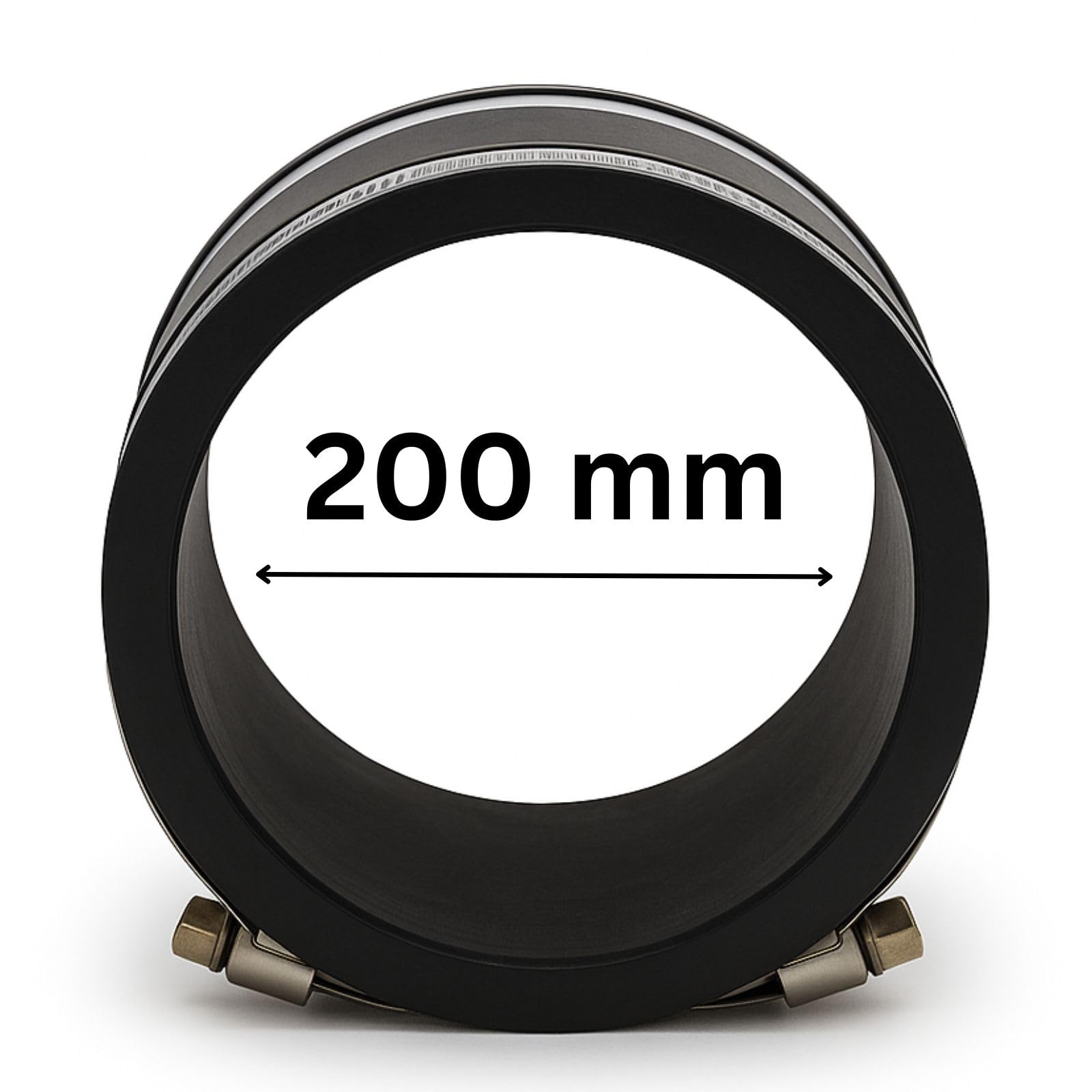 Weedness Secret Jardin Rubber Duct 200 mm connettore per ventilatore canalizzato Tubo aspirazione ventilazione Indoor