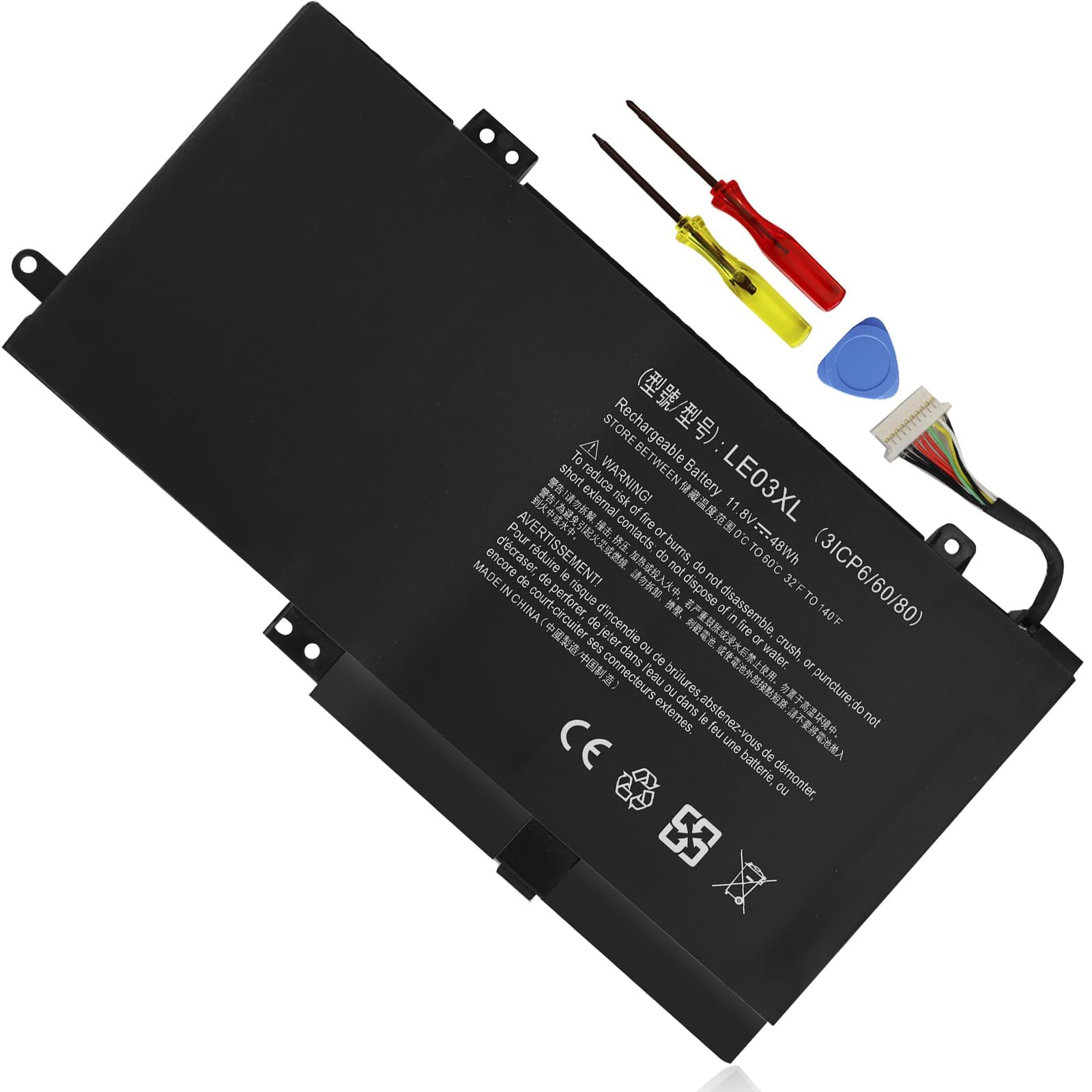 Amazon.com: LE03XL 796356-005 Laptop Battery for HP Envy X360 m6-w