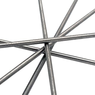low melt solder 5pcs Pratical Titanium Ti Bar Grade 5 GR5 Metal Rod Diameter 2mm Length 250mm 10 inches For Power Tools