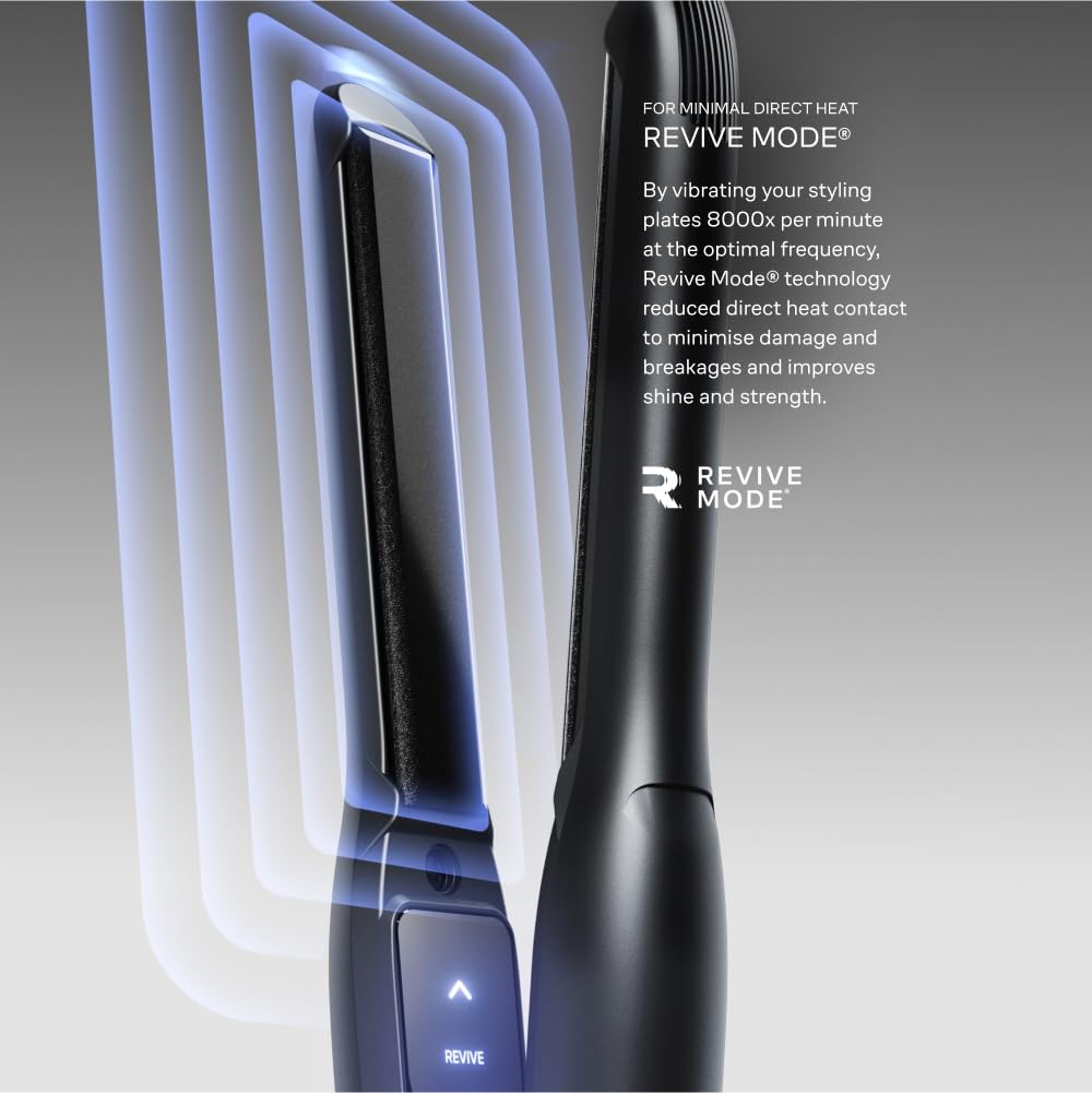 Cloud Nine Slim Iron, Plancha de Pelo Pequeña para Pelo Corto y Flequillo | 11 ajustes 100-200°C, Revive Mode, placas cerámicas finas, anti-encrespamiento, detalles y retoques precisos, acabado liso