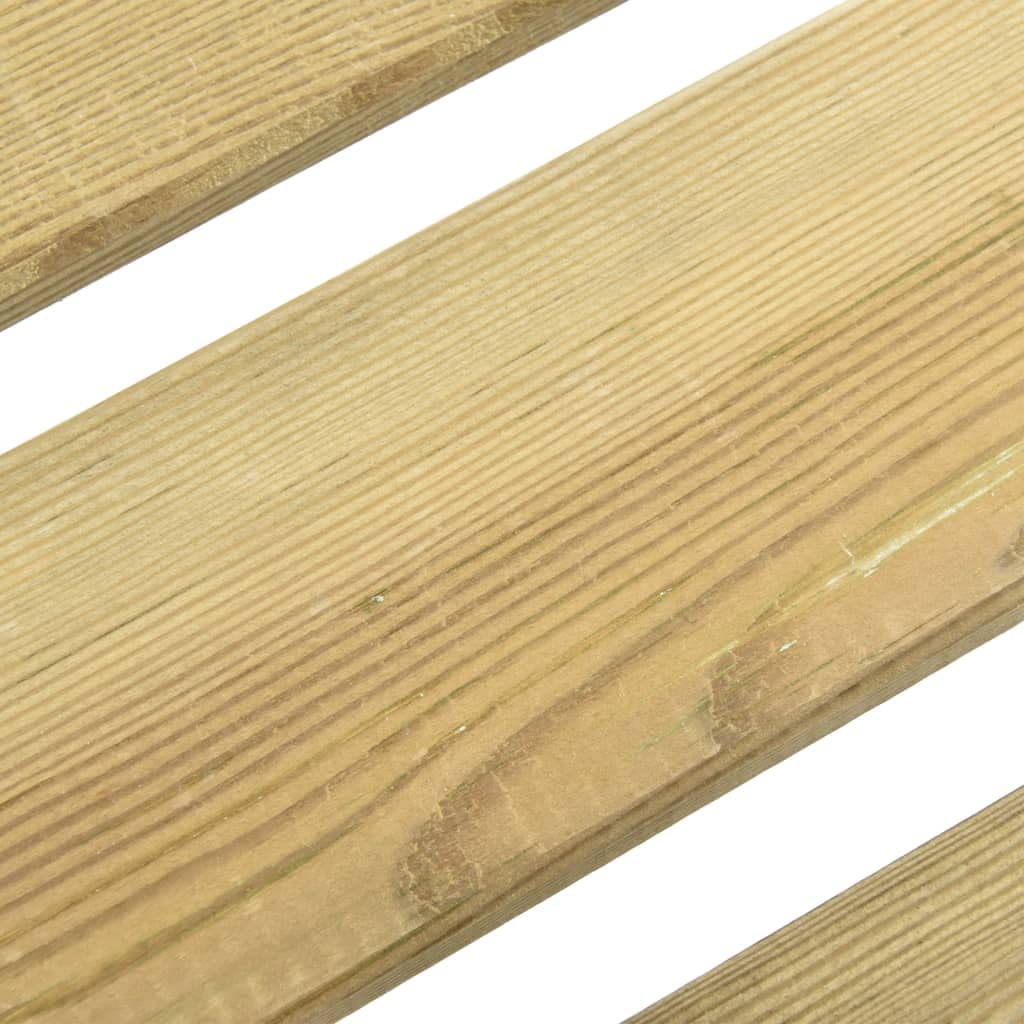 vidaXL Sgabelli da Bar da Giardino 2 pz in Legno di Pino Impregnato