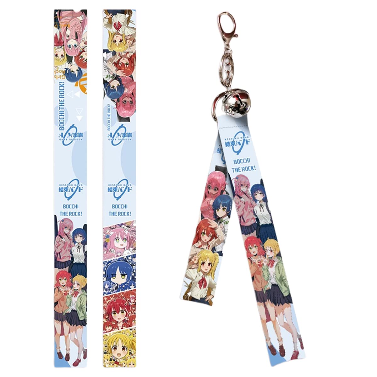 Sonsoke Bocchi the Rock Streamer Keychain Pendant Keyring Accessories Key Chain Pendant Keyring Cosplay Decoration