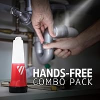 Vista 4 de Energizer Kit de seguridad LED + linterna PRO, resistente al agua IPX4, luces de alto rendimiento para exteriores, campamento, correr, tormenta