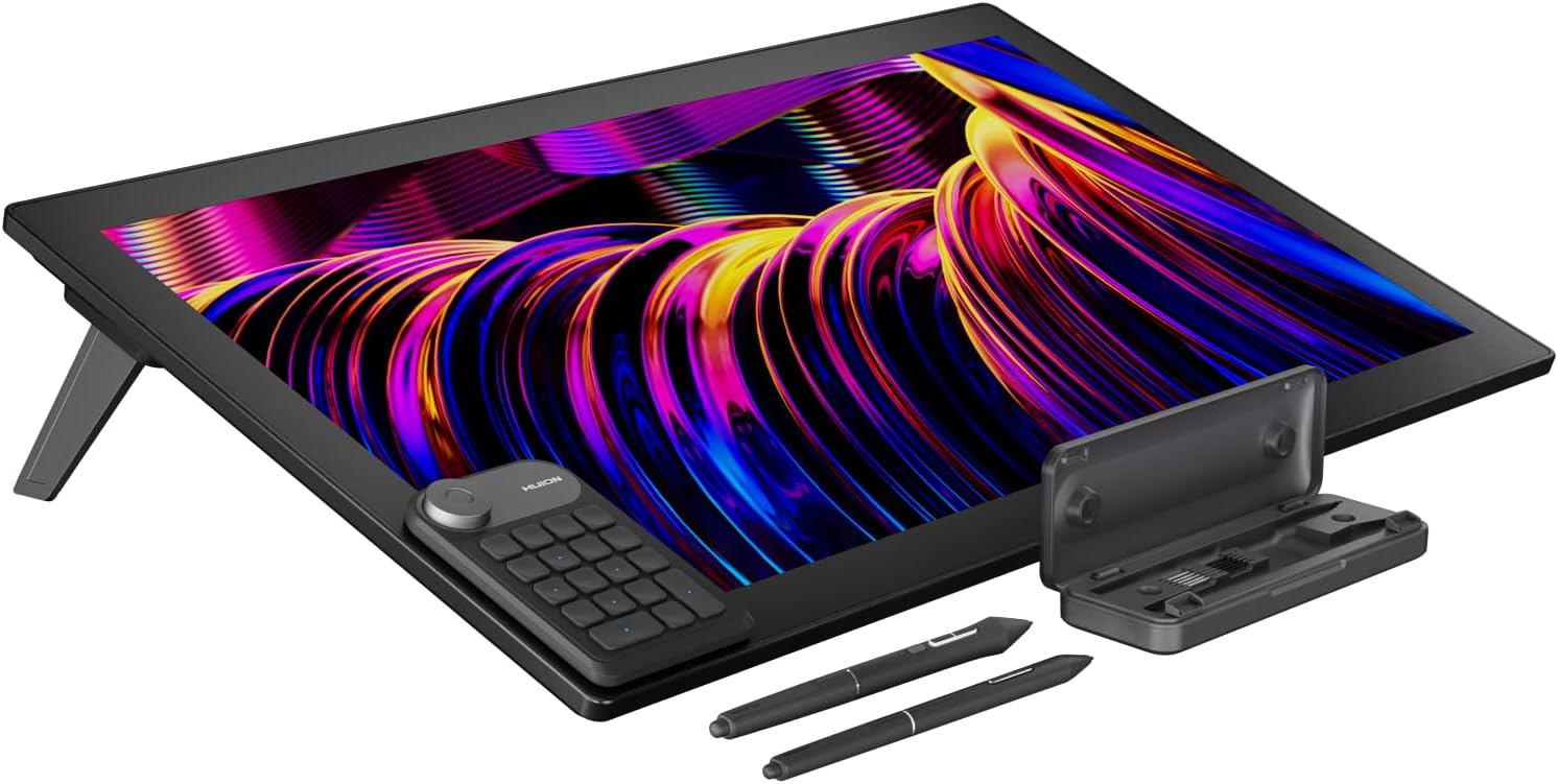 HUION KAMVAS Pro 27 4K UHD Drawing Tablet with Screen 98% Adobe RGB