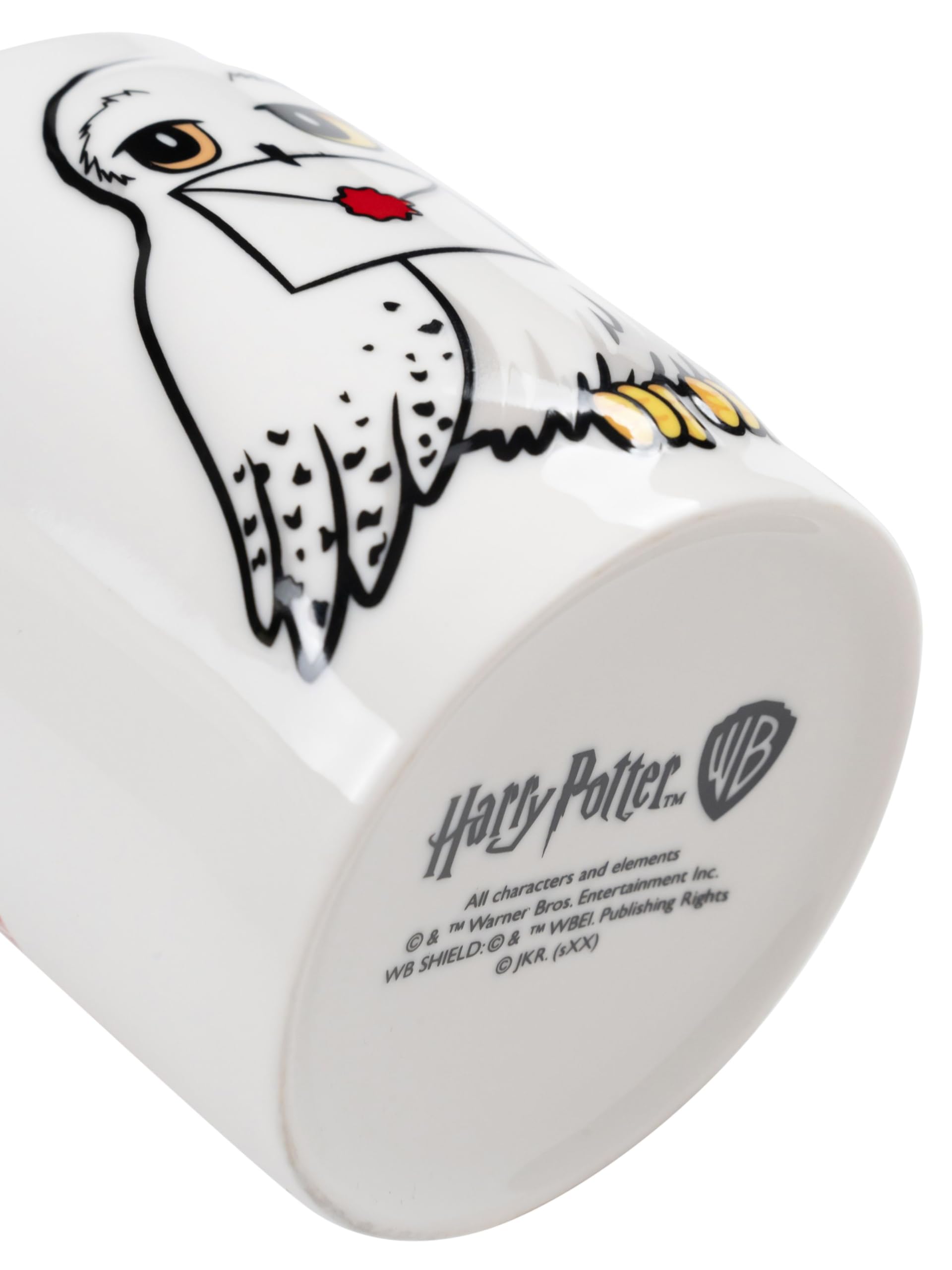 Harry Potter 3D Mug - Hedwig, Ceramic, White/red, 320 ml, White/Ro - Image 4