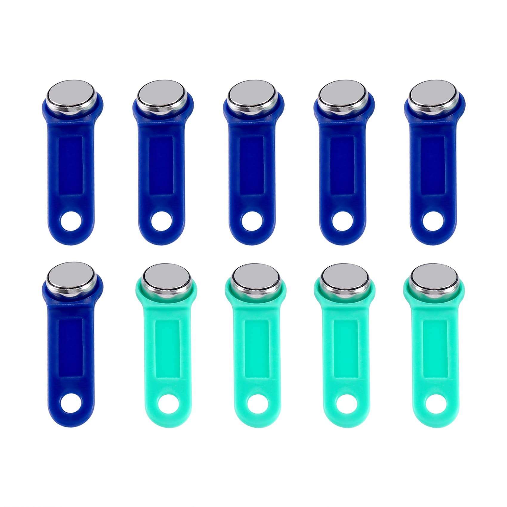 Agmoctz 10Pcs/Lot Rewritable RFID Contact Memory Key RW1990 IButton for Copy Card Sauna Keys Cards