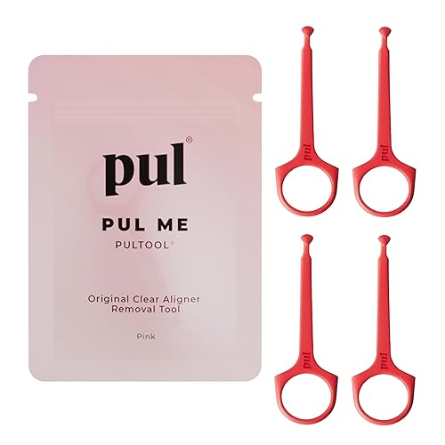 Miniatura 8 de PUL - Paquete de 4 herramientas reutilizables para quitar alineadores transparentes  Compatible con Invisalign, tirantes extraíbles, retenedores y