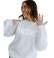 Vista 1 de Bride Sweatshirt, Engagement gift, Future Mrs Sweatshirt, Bride to be Gift, Embossed Bachelorette Gift, New Mrs, Fiancee Gift, Newly Engaged