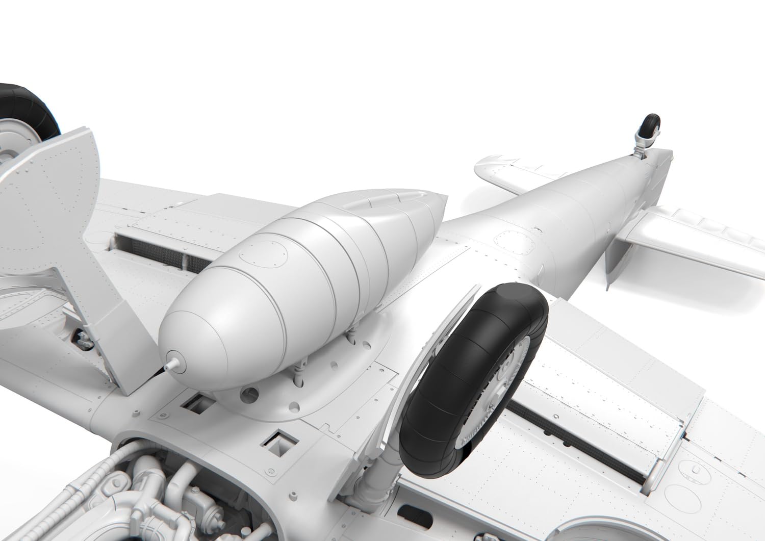 AIRFIX - A17003 Messerschmitt Bf109G-5/6 Plastikmodellbausatz für Erwachsene und Kinder ab 8 Jahren, Set enthält Spritzgussrahmen und Abziehbilder – Maßstab 1:72