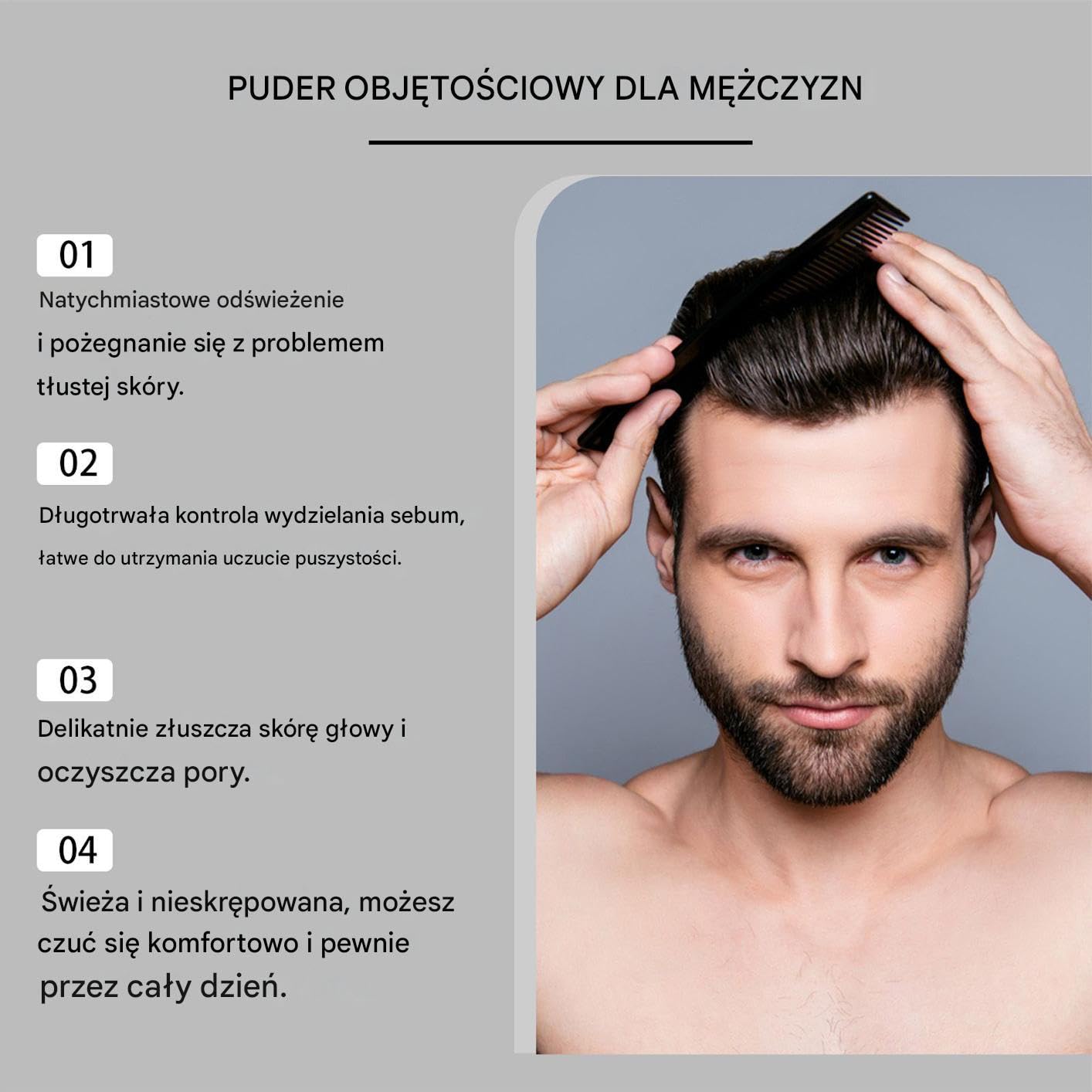 Hair Styling Powder, Volume Texture Powder, Matte Finish Grooming, Lightweight HairLift Easy Daily Use, Portable HairTool for Appointments Events, Compact Styling Solution