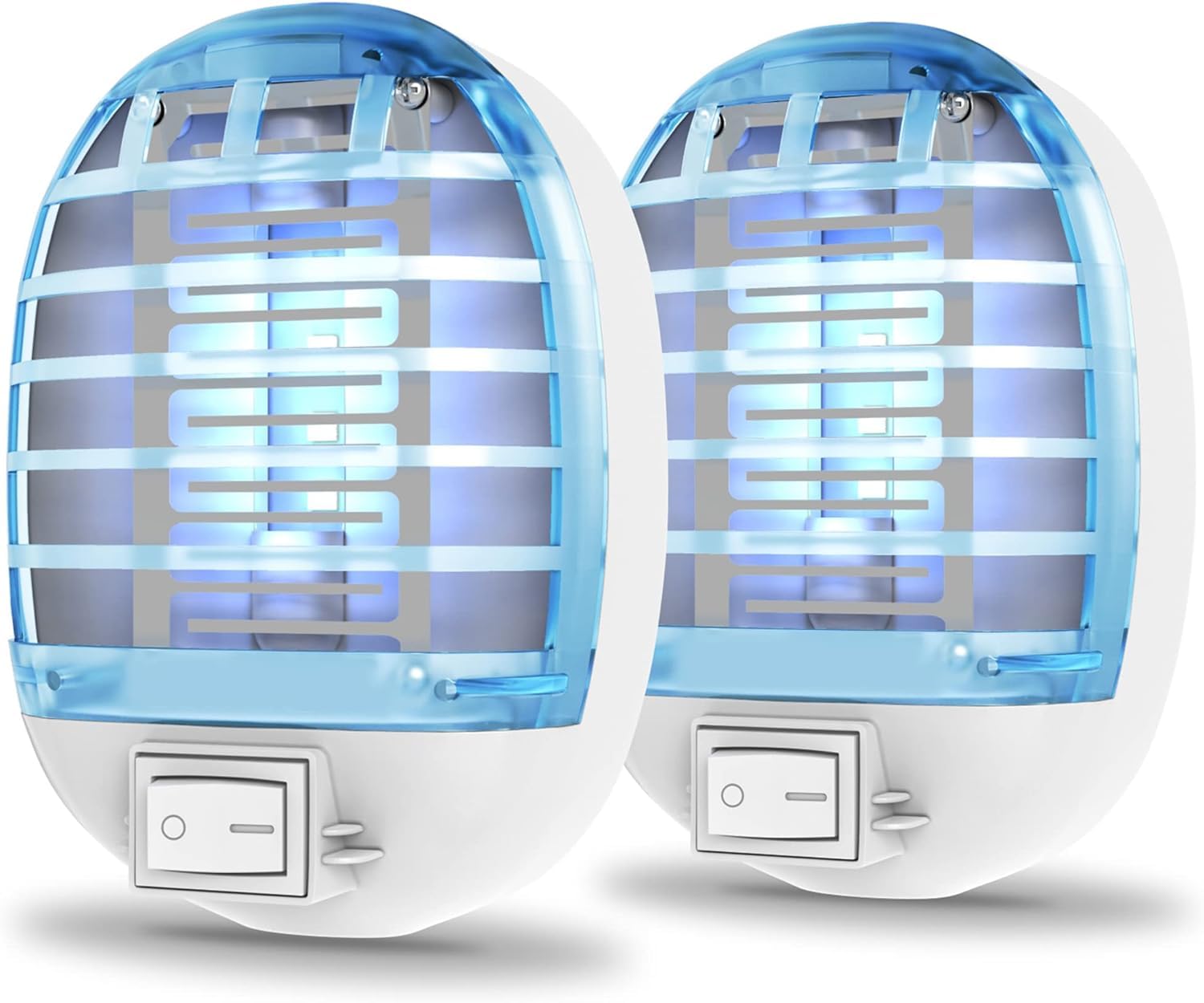 Bug Zapper Indoor, Electronic Fly Trap Insect Killer, Mosquitoes Killer Mosquito Zapper with Blue Lights for Living Room (2) (B0D46YN6TR) Amazon Price History, Amazon Price Tracker