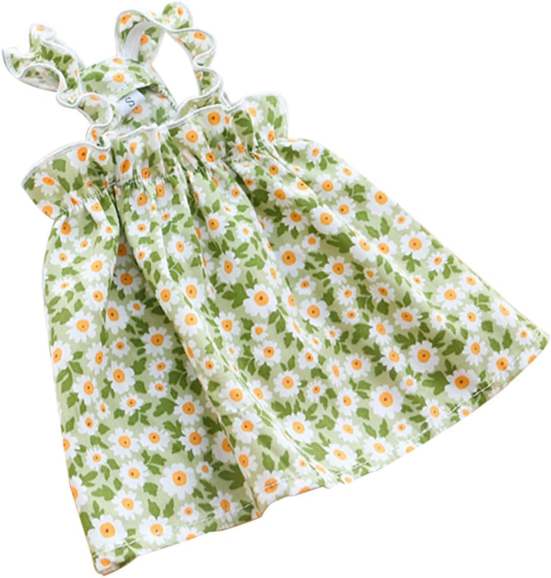 VANZACK Pet Summer Suspender Dress Small Dog Vest Dreses Decor Girls Clothes Summer Romper Dress Princess Dress for Girls Puppy Dress Puppy Clothes for Small Dogs Girl Dog Dress