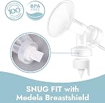 [6-Count] Papablic Nouveaux robinets pour spectra et Medela, Valves de bulbe de canard remplaçables pour Spectra S1 Spectra S2 valves et pompe Medela dans le style, BPA/DEHP Gratuit