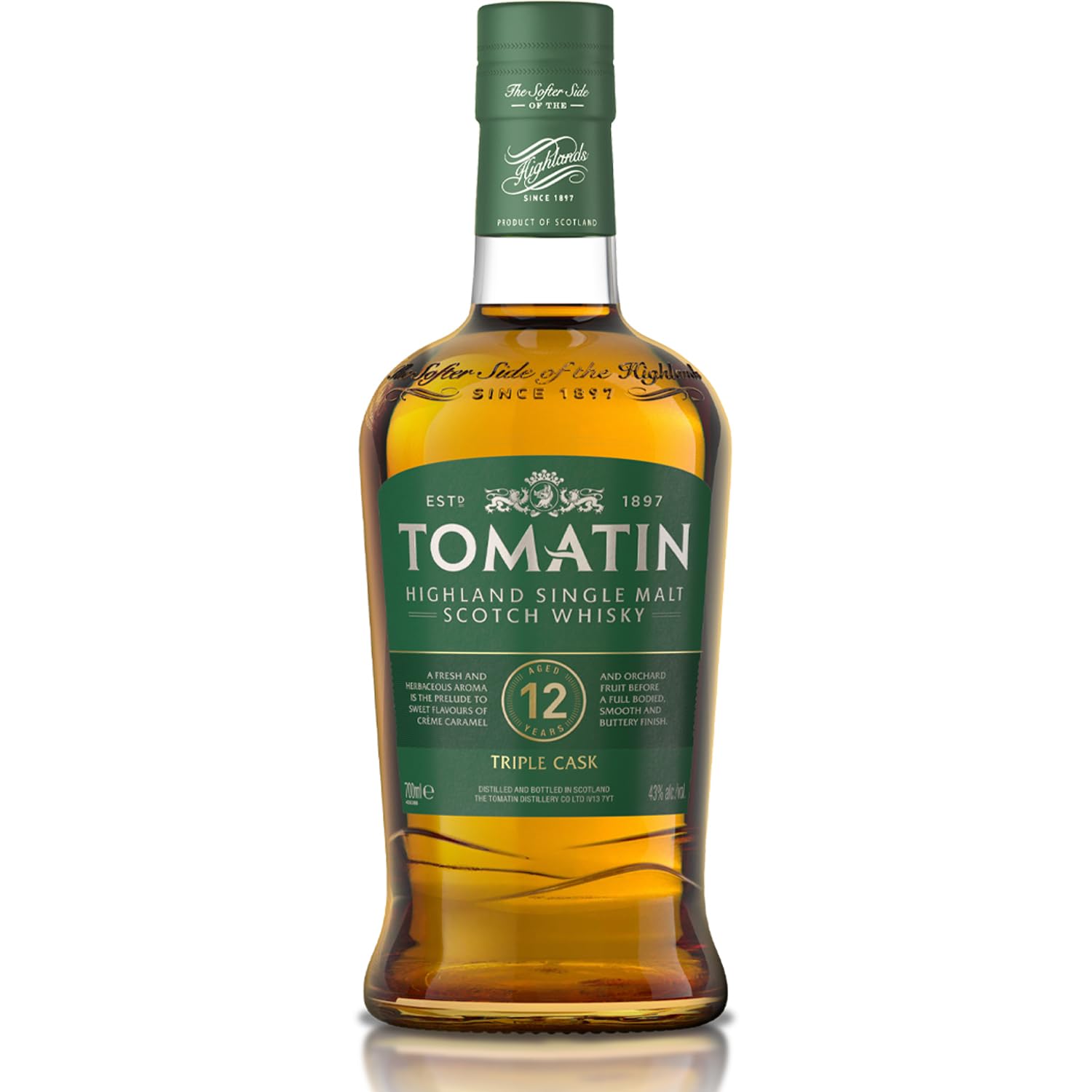 Tomatin Single Malt Whisky 12 Años - 700 ml