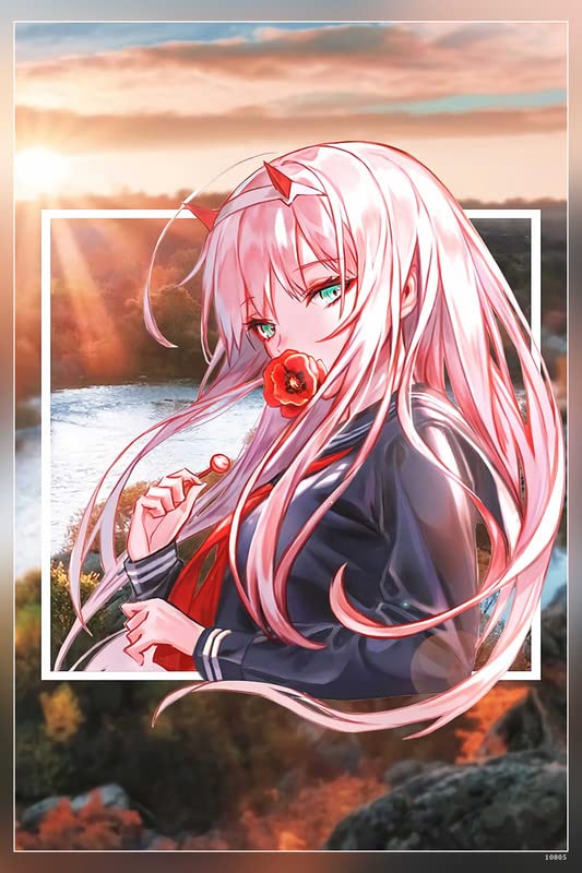 Poster Best Anime Girls Picture In Picture Zero Two Darling