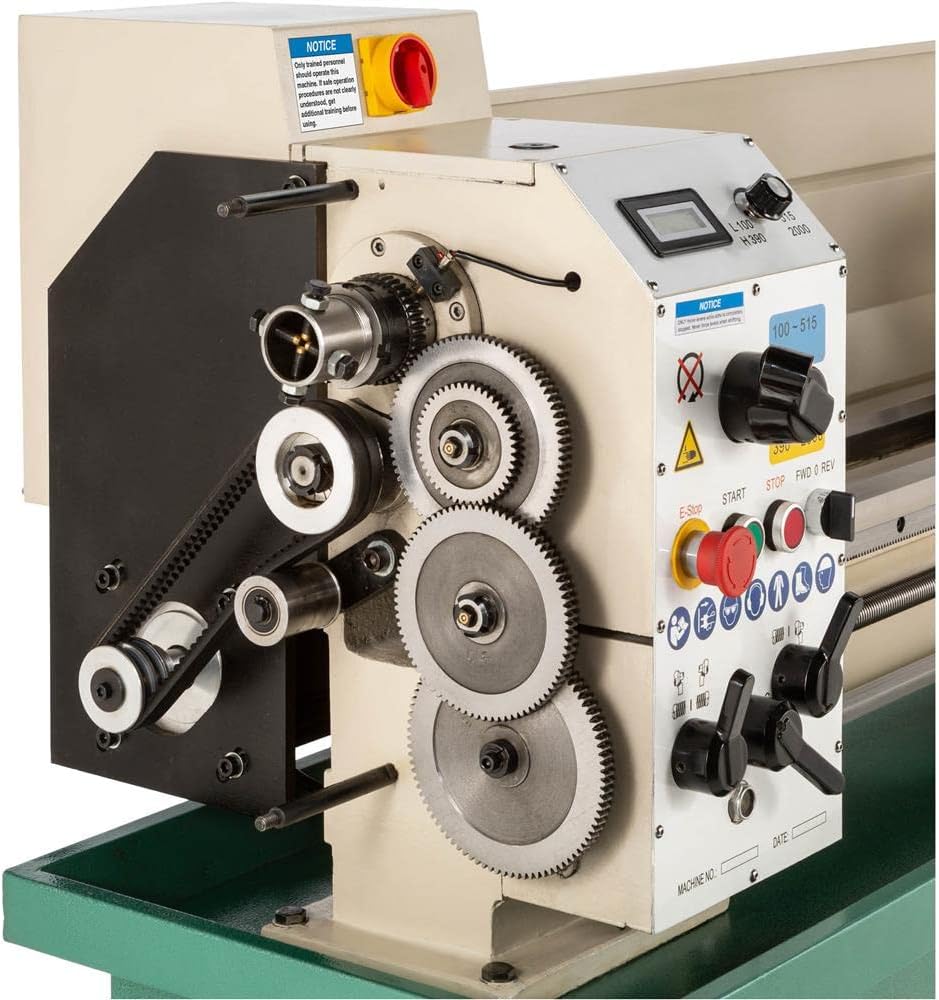 Grizzly Industrial G0949G - 12" x 35" Variable-Speed Gunsmith Metal Lathe