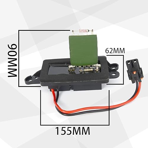 Miniatura 3 de 89019088 HAVC Resistencia de motor soplador compatible con Escalade ESV EXT Chevy Avalanche Silverado Suburban Tahoe GMC Sierra Yukon 2003-2007
