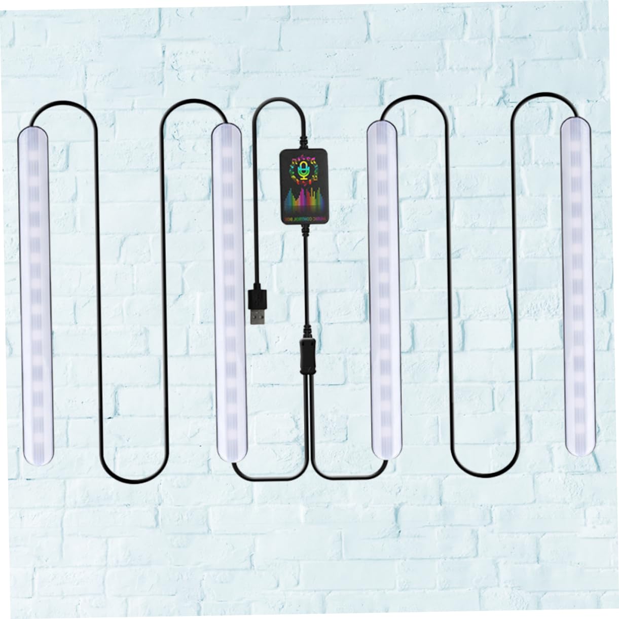 ARTIBETTER Car Atmosphere Lights Led 48led Strip Interior Car Ambient Lighting Easy Brightness Adjustment