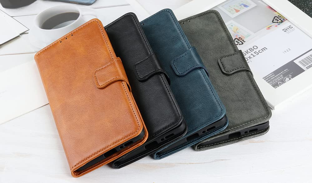 TIANYUE Cover Google Pixel 6a, retrò PU Silicone TPU con Funzione