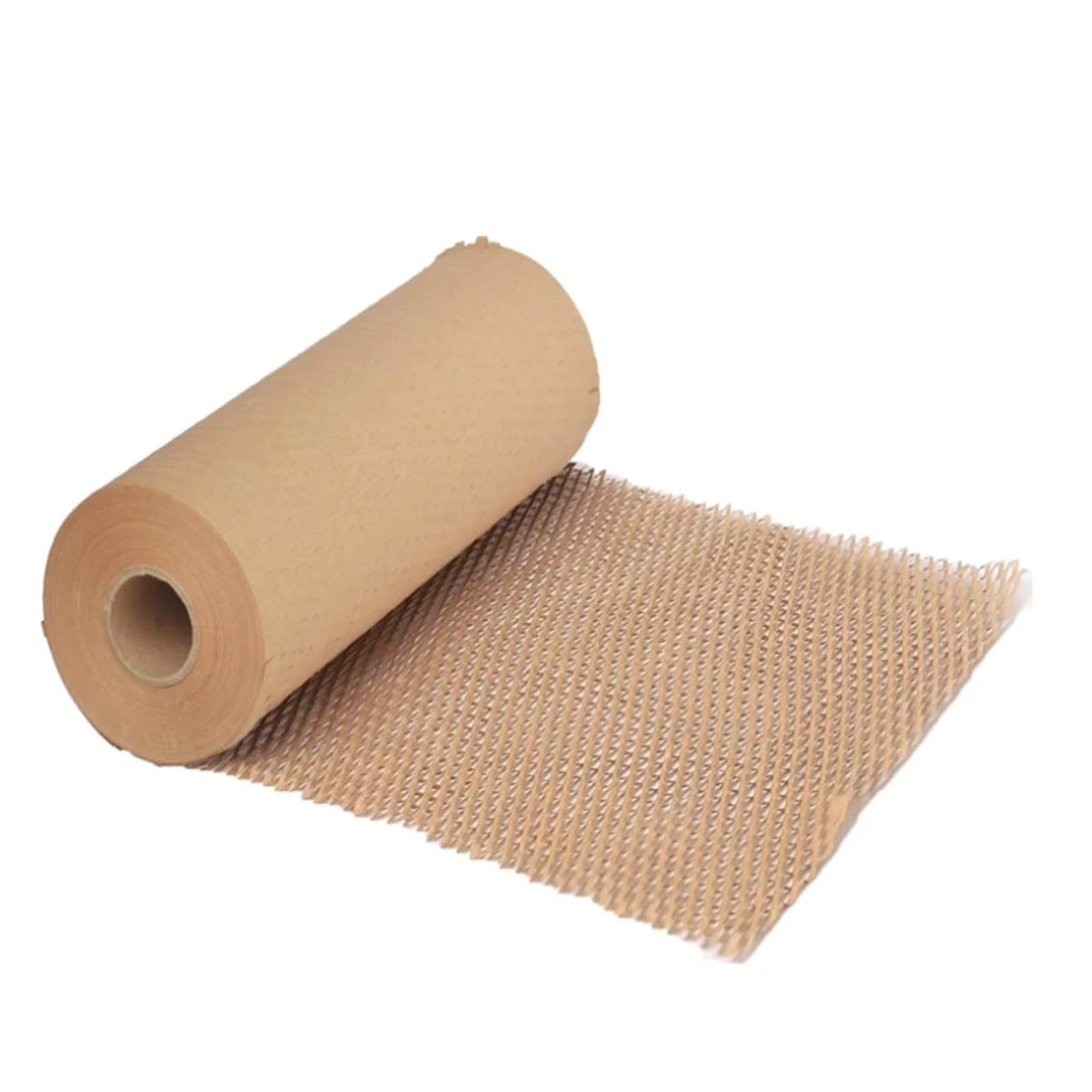 Waben-Verpackungspapier， Papier-Luftpolsterfolie, Wabenpolsterung, Schlitzrolle, mehrfarbig, mehrere Größen(Black,Xw50cm X L10m)