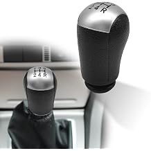 Black 5 Speed Gear Shift Knob Compatible with Ford Focus Mustang
