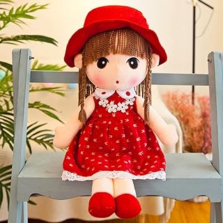 Soft Plush Doll, Soft Girls Rag Doll Plush Rag Doll Ragdoll Christmas Birthday Gift for Girls, Boys, Kids, Adults