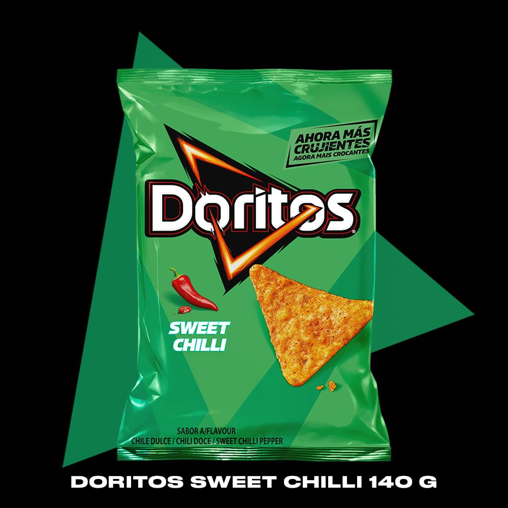 Doritos Chilli Nachos Picante Aperitivo Bolsa Individual 140gr