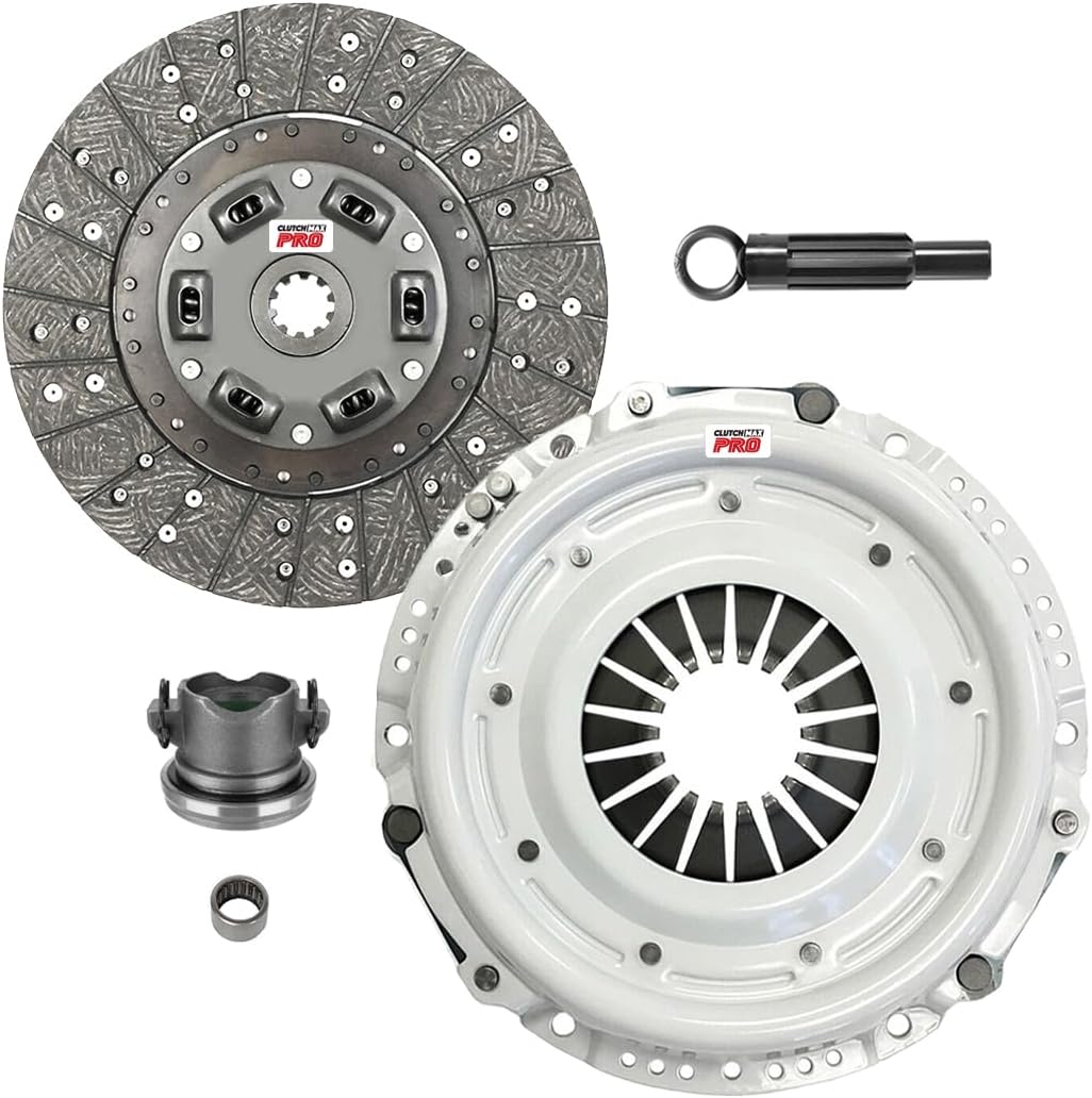 ClutchMaxPRO Performance Stage 1 Clutch Kit Compatible with 2002 2003 2004 Jeep Liberty 5-Speed 3.7L 2007 2008 2009 2010 2011 Jeep Wrangler 6-Speed 3.8L (CP01046HD-ST1)