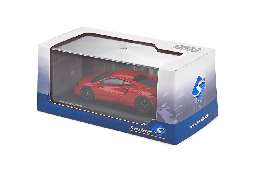 Amazon.com: Solido 1/43 McLaren Artura Amaranth Red : Arts