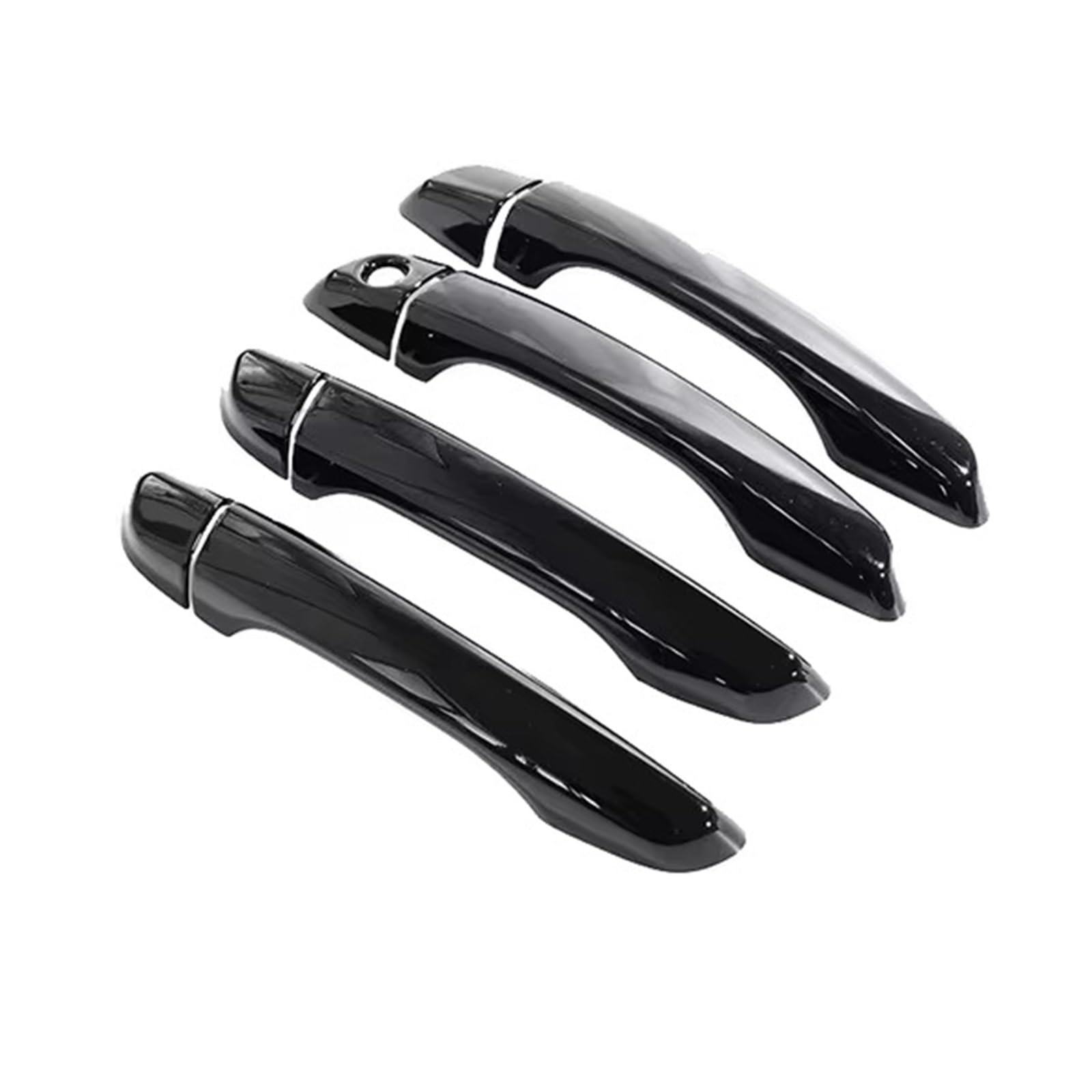 CFDEKOIB Exterior Door Handle Cover Car Exterior Door Handle Cover Compatible with Peugeot for 208 for MK2 for P21 2020-2025 Car Door Cap Plus Pair Set Accessories
