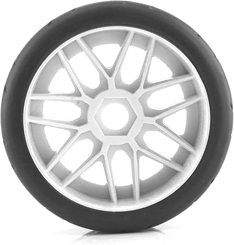 Miniatura 34 de Lifehead 1/8 Escala 4.055 in Diámetro Exterior RC Flat Track Car Rally Coche Neumáticos y llantas para HPI WR8 HSP Hobao ARRMA Redcat Losi Kyosho