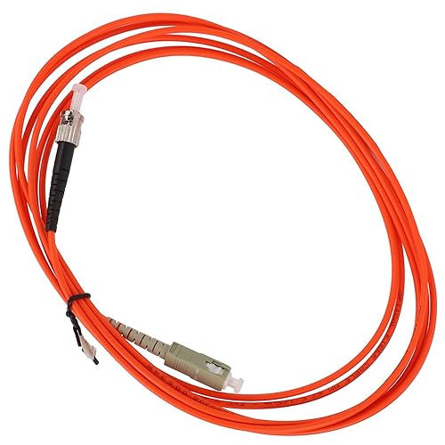 Miniatura 7 de ViaGasaFamido Fiber Patch Cable, Fiber Optic Cable Optical Audio Cable Low Insertion Loss Large Return Loss Grinding Technology Ceramic, Streaming