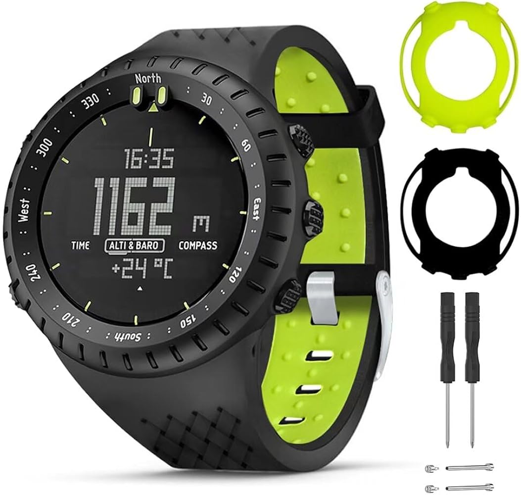 Amazon.co.jp: T-BLUER Compatible for Suunto Core ケースバンド