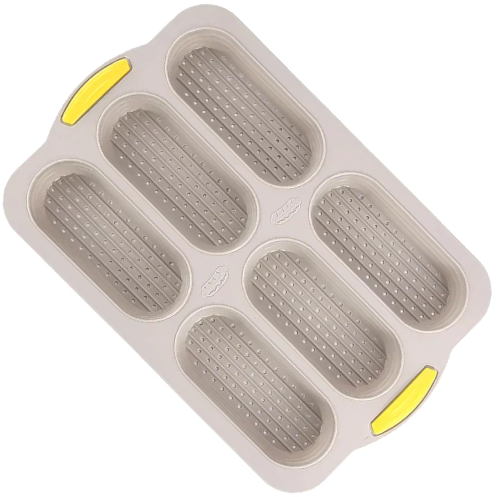 Moldes de silicona para perritos calientes y repostería, utensilio resistente para horno