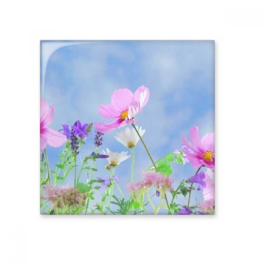 Carreaux de céramique murale décor floral pour une cuisine chaleureuse