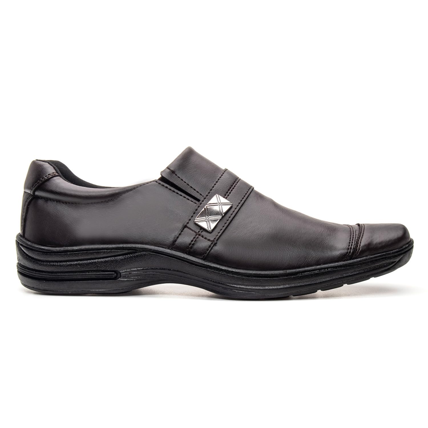 Sapato Social Masculino Clássico Conforto 703 em promoção! Veja a oferta e mais achadinhos de Sapatos 2 Hoje é o melhor dia para comprar Sapato Social Masculino Clássico Conforto 703 com aquele preço maroto! Promoção! Aproveite a oferta! 2