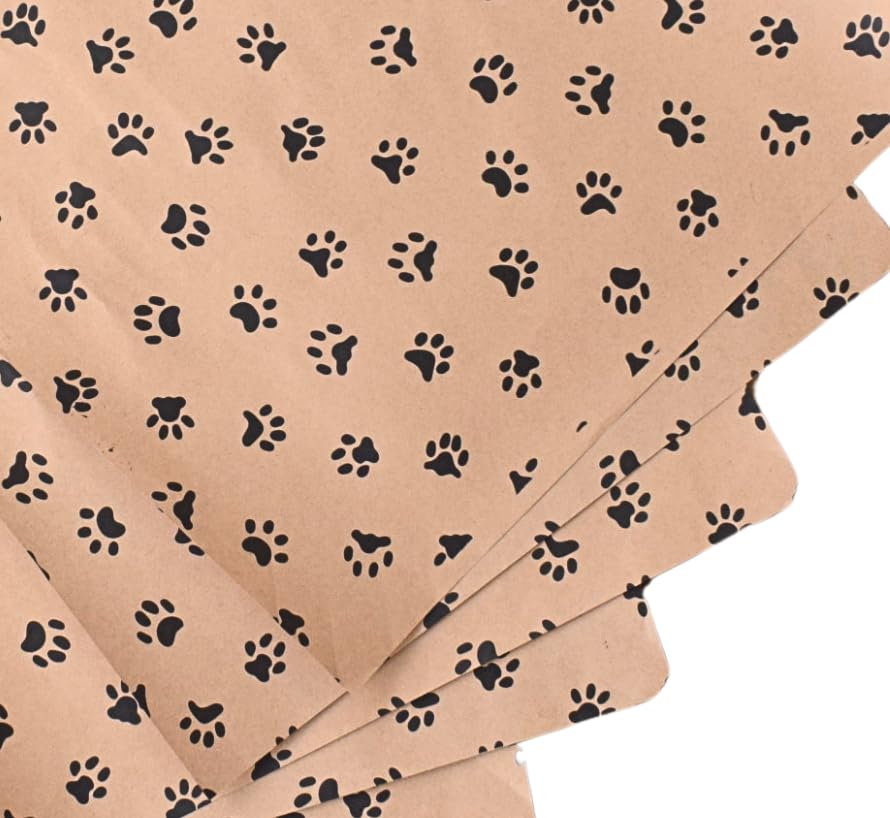 RAGINI PAPER PRODUCTS Premium Gift Wrap Sheets | Paws Print/Animal Print| 10 Sheets | For Animals Theme Birthday Return Gift, Romantic Gift Wrap, Wrapping Paper for Anniversary, Wedding, Valentine's Day, Pet Parents-image-28