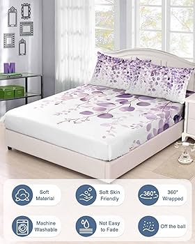 Amazon.com: Twin XL Fitted Sheet with Deep Pocket, Rural